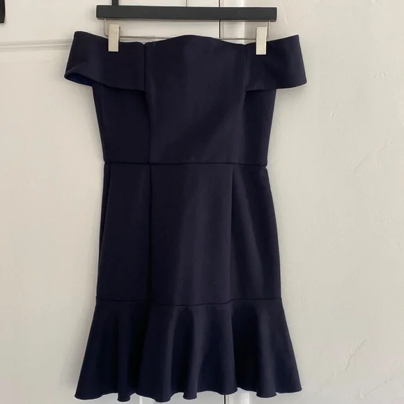 Nicholas NAVY Cocktail Dress - Picture 2 of 4